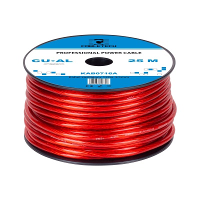 Kábel napájací auto 4,5mm (25m) CU+Al Kábel napájací auto 4,5mm (25m) CU+Al