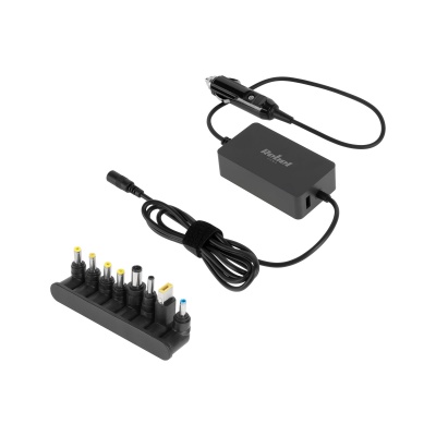 Napájací zdroj k notebooku univerzálny USB 65W, 15-24V Rebel Napájací zdroj k notebooku univerzálny USB 65W, 15-24V Rebel
