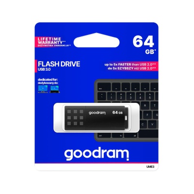 USB kľúč 64GB 3.0 Goodram čierny USB kľúč 64GB 3.0 Goodram čierny