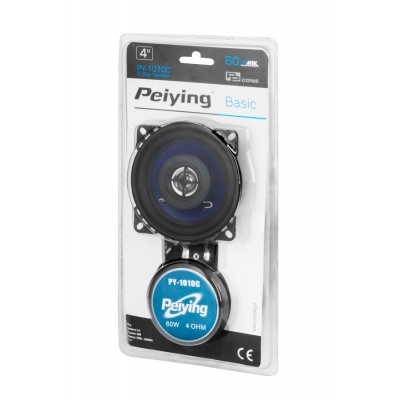 Auto reproduktory Peiying PY-1010C 4" koaxiálne 60W Auto reproduktory Peiying PY-1010C 4" koaxiálne 60W