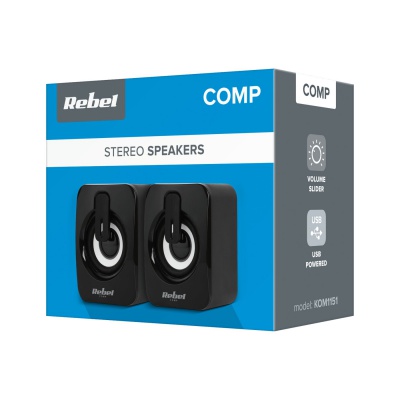 PC reproduktory 2.0 Rebel CS-15 PC reproduktory 2.0 Rebel CS-15