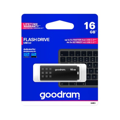 USB kľúč 16GB 3.0 Goodram čierny USB kľúč 16GB 3.0 Goodram čierny