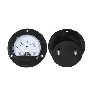 VOLTMETER - analogovy 40V okruhly VOLTMETER - analogovy 40V okruhly