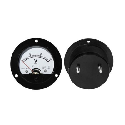 VOLTMETER - analogovy 30V okruhly VOLTMETER - analogovy 30V okruhly