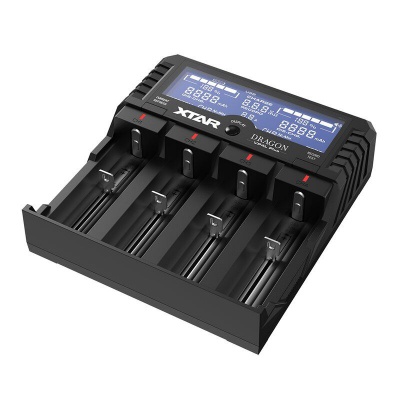 Nabíjačka akumulátorov 4x Li-ion/Ni-MH LCD XTAR VP4L Plus Dragon