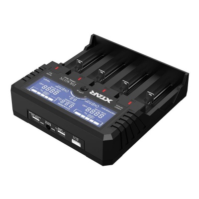 Nabíjačka akumulátorov 4x Li-ion/Ni-MH LCD XTAR VP4L Plus Dragon