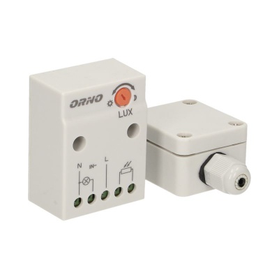 Súmrakový spínač IP65, 2300W, CR-232