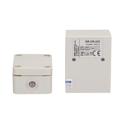 Súmrakový spínač IP65, 2300W, CR-232