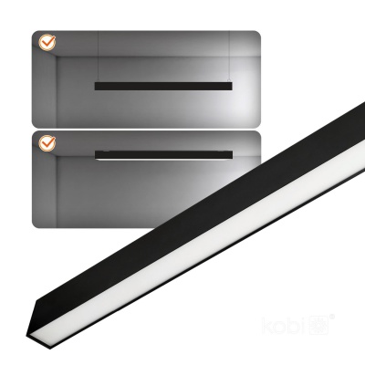 LED svietidlo KOLINE K1 40W 4000K čierne