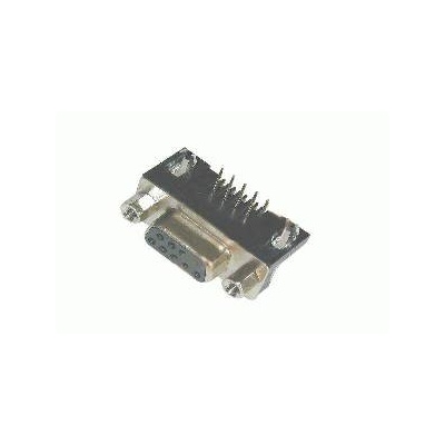 Konektor D-Sub, 9PIN, dutinka DPS 90st. VGA, XVGA, SVGA Konektor D-Sub, 9PIN, dutinka DPS 90st. VGA, XVGA, SVGA