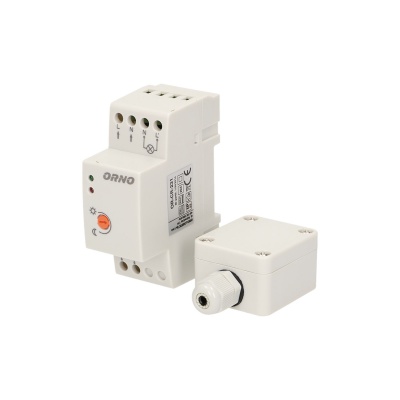 Súmrakový spínač na DIN lištu, IP20/IP65, 3000W, CR-231