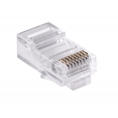 Konektor RJ45 8P8C - linka (100ks) Konektor RJ45 8P8C - linka (100ks)