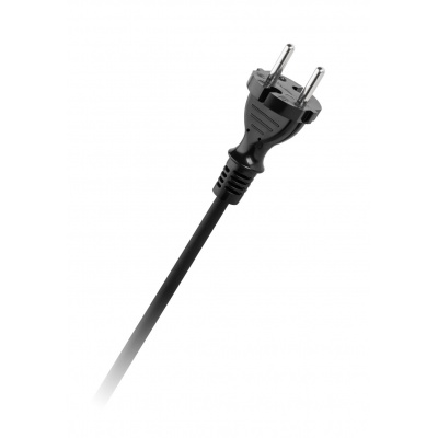 Kábel napájací gumený H05RR-F OW 2x1mm, 3m Kábel napájací gumený H05RR-F OW 2x1mm, 3m