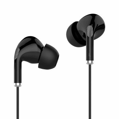 Slúchadlá do uší s mikrof. Kruger&Matz C1 USB-C čierne Slúchadlá do uší s mikrof. Kruger&Matz C1 USB-C čierne