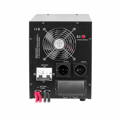 Záložný zdroj  PROsinus-2200 12V 230V 2200VA/1600W KEMOT čierny