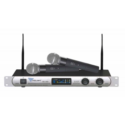 Mikrofon bezdrôtový UHF SE-300 2-kanal. Mikrofon bezdrôtový UHF SE-300 2-kanal.