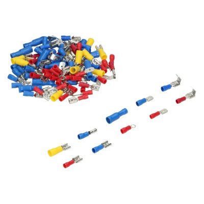 Krimpovacie kliešte s koncovkami 10 x 10ks Krimpovacie kliešte s koncovkami 10 x 10ks