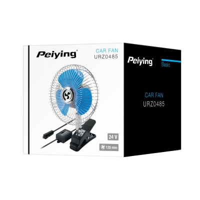 Ventilátor do auta 24V 15cm PEIYING Ventilátor do auta 24V 15cm PEIYING