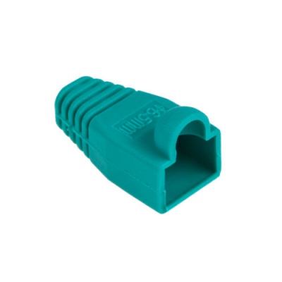 Kryt na konektor 8P8C (RJ45)zelený(100ks) Kryt na konektor 8P8C (RJ45)zelený(100ks)
