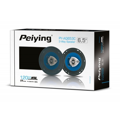 Auto reproduktory Peiying PY-AQ653C 6,5" koaxiálne 120W Auto reproduktory Peiying PY-AQ653C 6,5" koaxiálne 120W