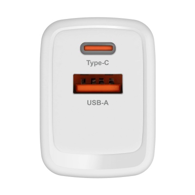 Sieťová nabíjačka GaN dual USB 45W Quick Charge / PD Kruger&Matz Sieťová nabíjačka GaN dual USB 45W Quick Charge / PD Kruger&Matz