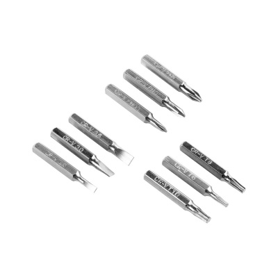 Skrutkovač precízny 9 bitov, REBEL TOOLS