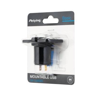Nabíjačka do auta 2xUSB 3,1A panelová Peiying Nabíjačka do auta 2xUSB 3,1A panelová Peiying