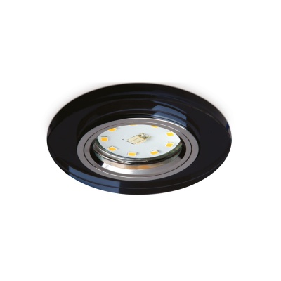 Svietidlo bodové okrúhle pevné OH26N BLACK LED GU10 Svietidlo bodové okrúhle pevné OH26N BLACK LED GU10