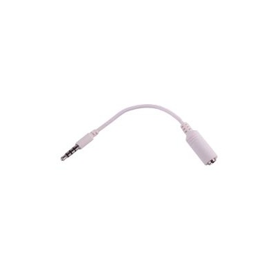 Redukcia Ipod - Jack 3,5mm zásuv. biela Redukcia Ipod - Jack 3,5mm zásuv. biela