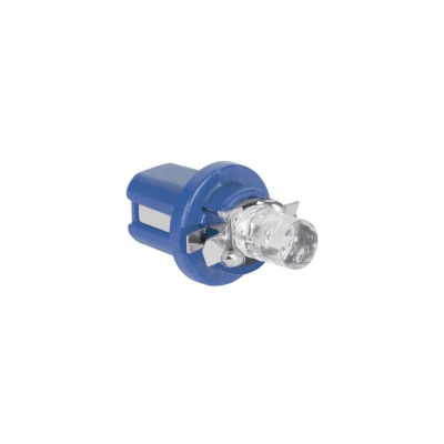 Autožiar.12V B8.5 d -1LED modra Autožiar.12V B8.5 d -1LED modra