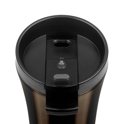 Termohrnček TEESA 500ml tmavohnedý Termohrnček TEESA 500ml tmavohnedý