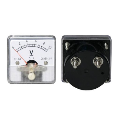 VOLTMETER - analogovy 10V VOLTMETER - analogovy 10V
