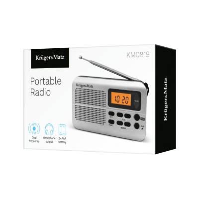 Rádio vreckové Kruger&Matz KM0819 Rádio vreckové Kruger&Matz KM0819