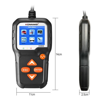 Tester batérii Konnwei KW650 Tester batérii Konnwei KW650