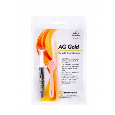Pasta termovodivá Gold 3g AG AGT-106 Pasta termovodivá Gold 3g AG AGT-106
