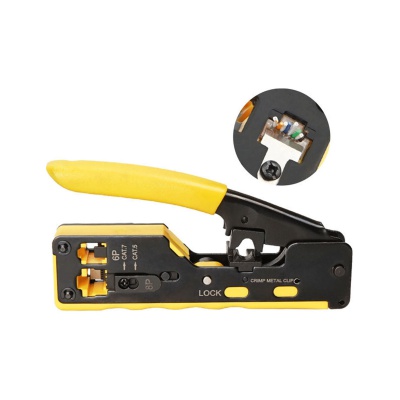 Kliešte krimpovacie RJ45 HT-7088 E6059 CAT7 EUROKOMP Kliešte krimpovacie RJ45 HT-7088 E6059 CAT7 EUROKOMP