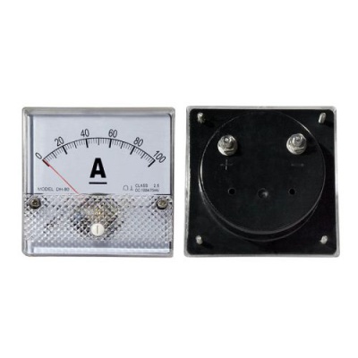AMPÉRMETER analógový 100A veľký AMPÉRMETER analógový 100A veľký