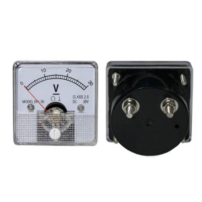 VOLTMETER - analogovy 30V VOLTMETER - analogovy 30V