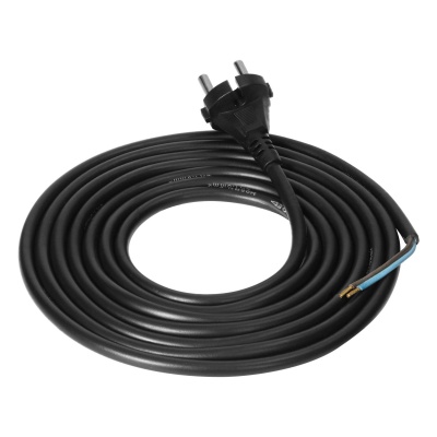 Kábel napájací gumený 3m, H05RR-F 3x1mm2 Kábel napájací gumený 3m, H05RR-F 3x1mm2