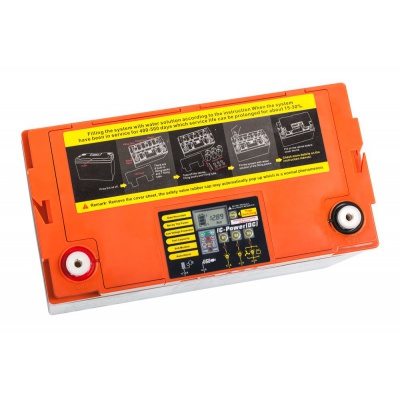 Akumulátor gélový 12V - 100Ah s ochranou hlbokého vybitia, LCD
