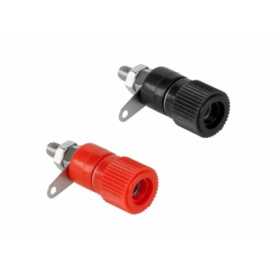 Konektor banánik zásuvka panelová 12mm Konektor banánik zásuvka panelová 12mm