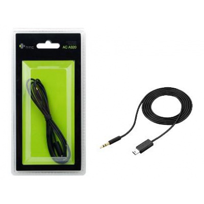 Kábel USB HTC AC A320 - audio kábel 3.5mm Kábel USB HTC AC A320 - audio kábel 3.5mm