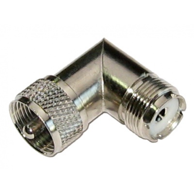 Redukcia UHF zástrč. - UHF zásuv. roh. Redukcia UHF zástrč. - UHF zásuv. roh.