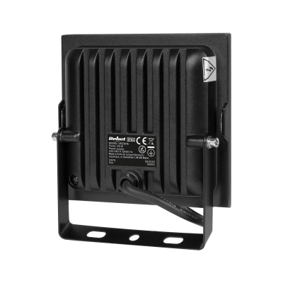 LED Reflektor 50W 4000K čierny 230V Rebel