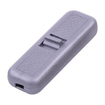 Prepínač priebežný 2A/250V strieborný Prepínač priebežný 2A/250V strieborný
