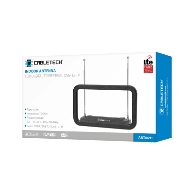 Anténa DVB-T2 Cabletech izbová ANT0691