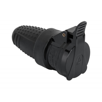 Zásuvka pre predlžovací kábel 16A/250V IP44 REBEL Zásuvka pre predlžovací kábel 16A/250V IP44 REBEL