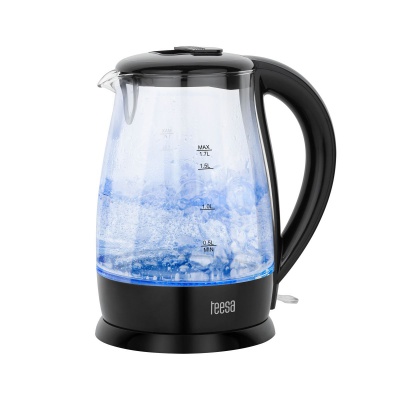 Rýchlovarná kanvica TEESA 1,7l 2200W čierna Rýchlovarná kanvica TEESA 1,7l 2200W čierna