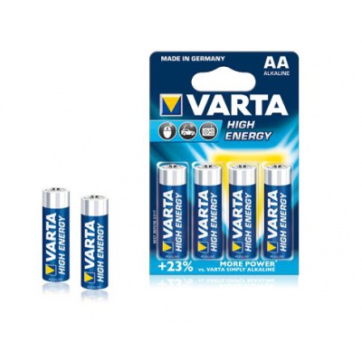 Batéria alkalická VARTA LR06 HIGH ENERGY (4ks) Batéria alkalická VARTA LR06 HIGH ENERGY (4ks)