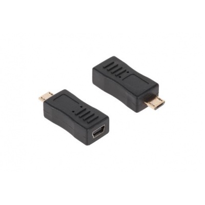 Redukcia zásuvka USB mini - kolík USB micro Redukcia zásuvka USB mini - kolík USB micro